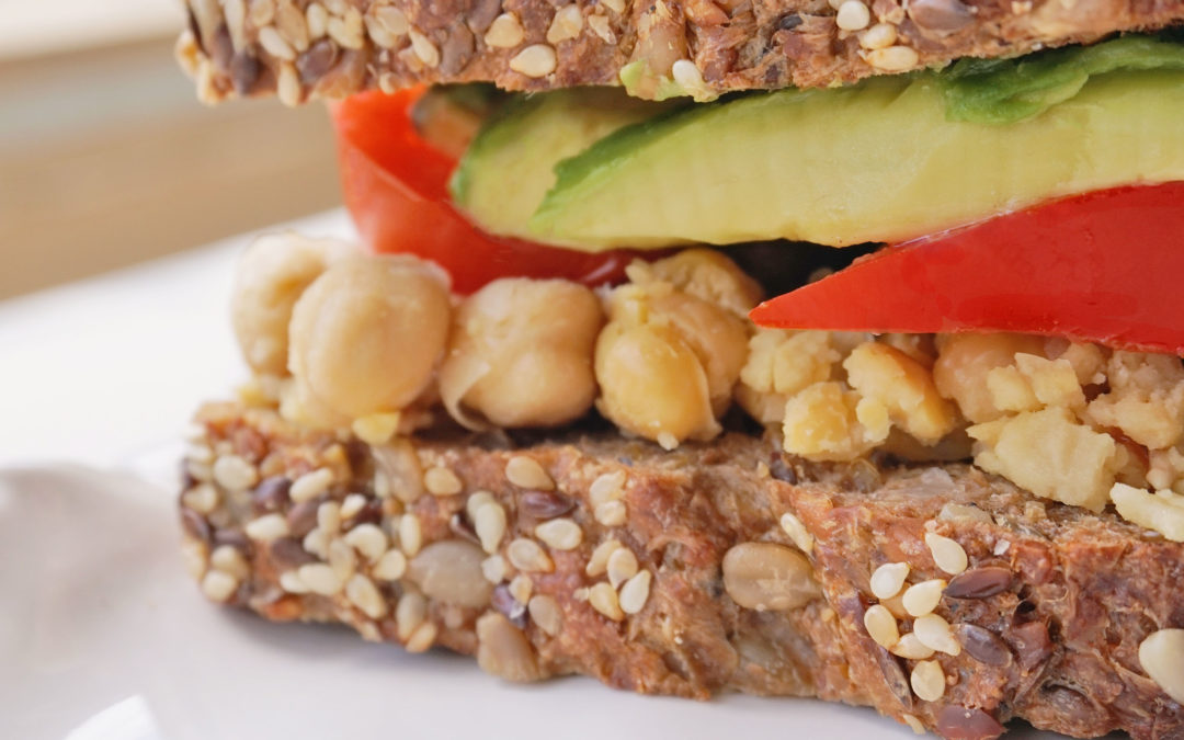 Sandwich Pois-Chiches Avocat