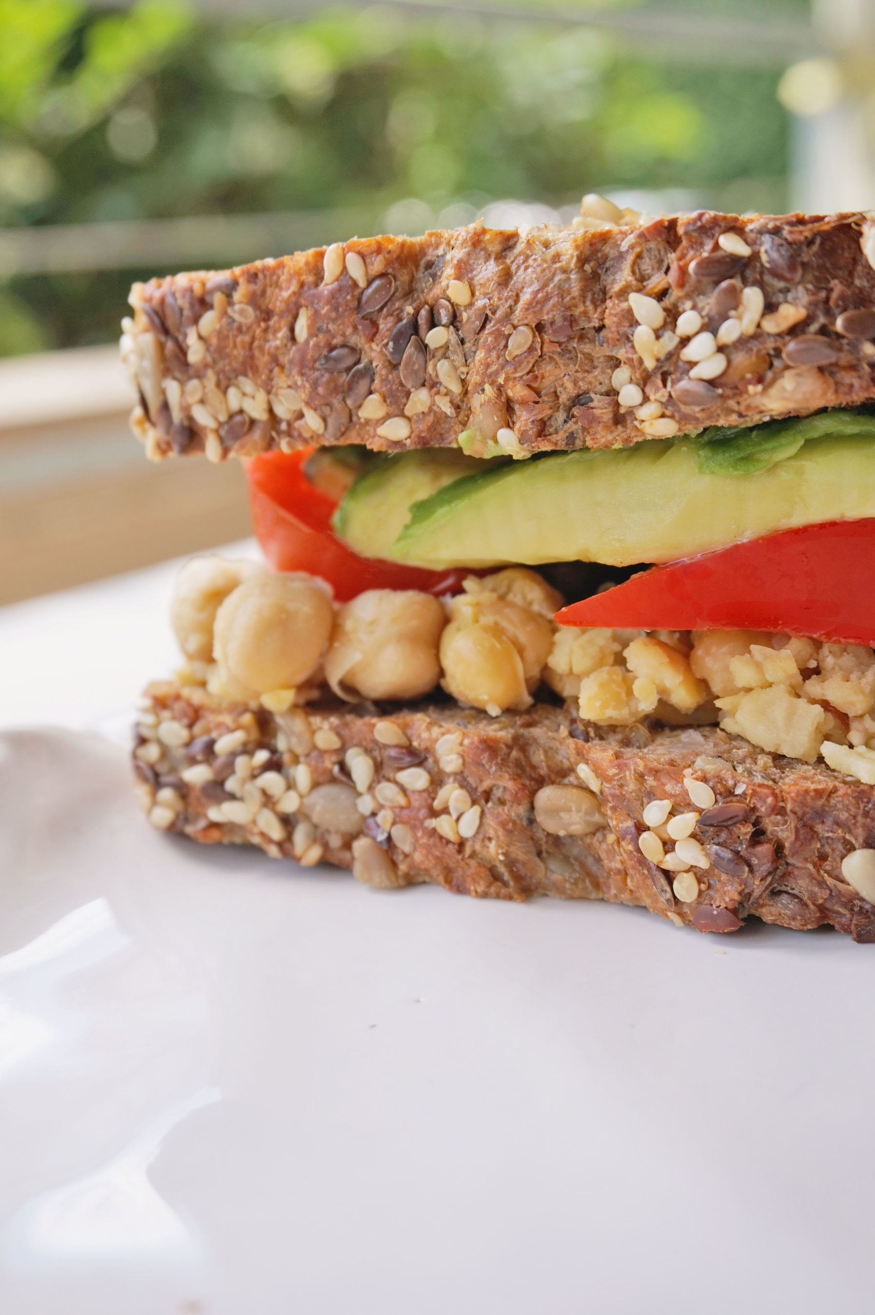 avocado chickpea sandwich avocado chickpea sandwich