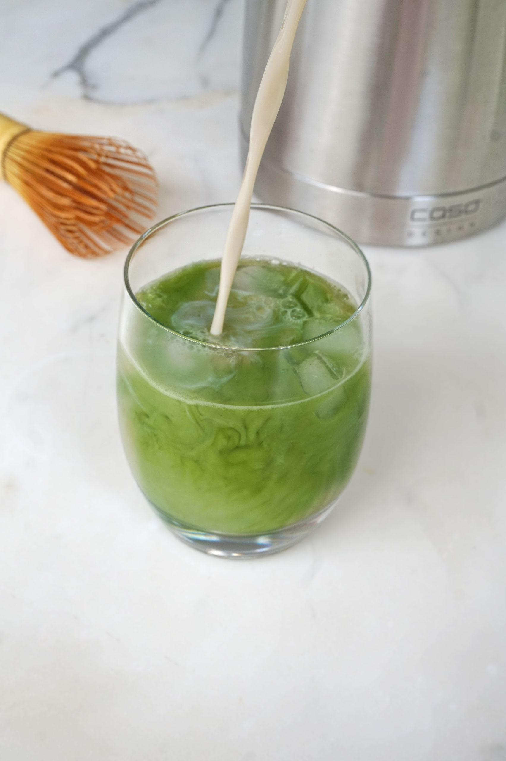 comment faire un matcha latte