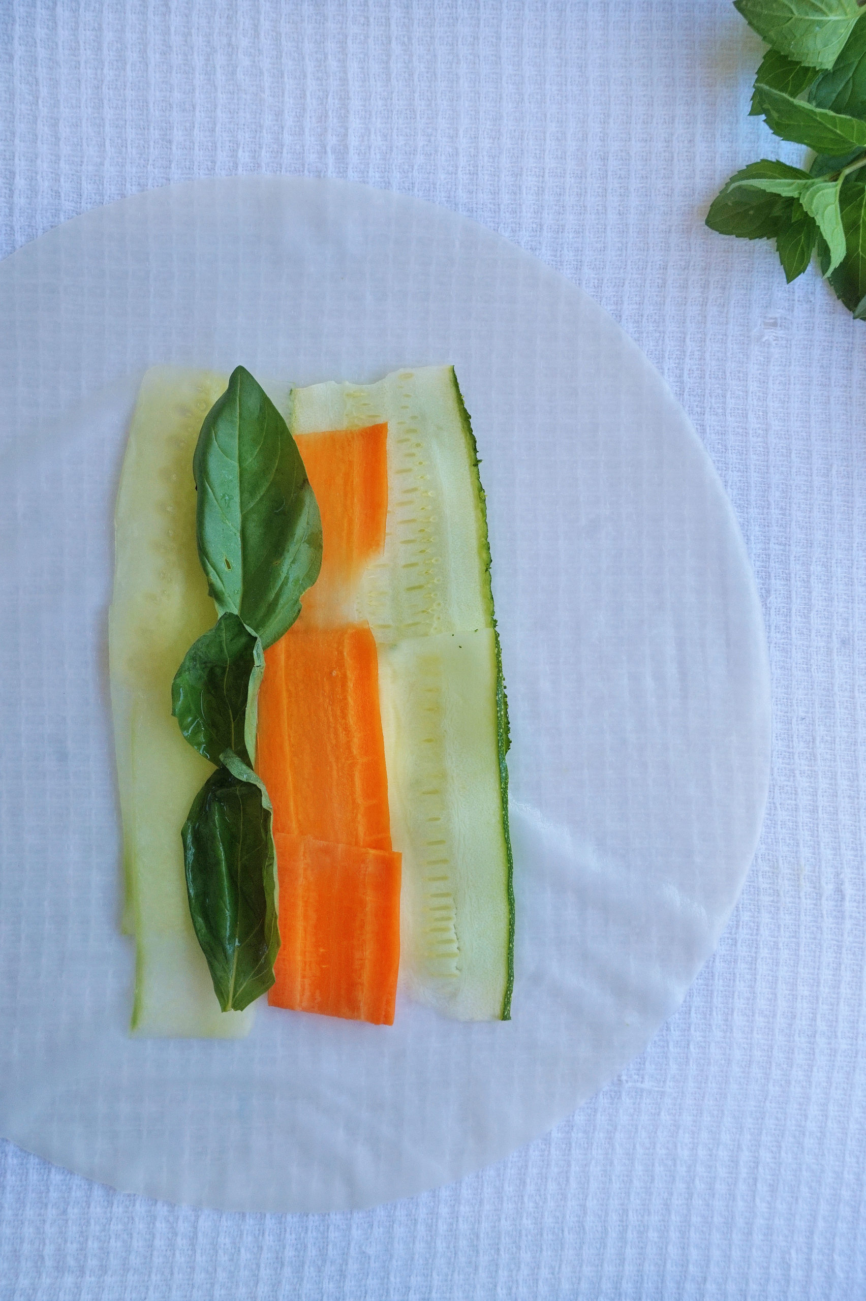 rouleaux d'été faits maison