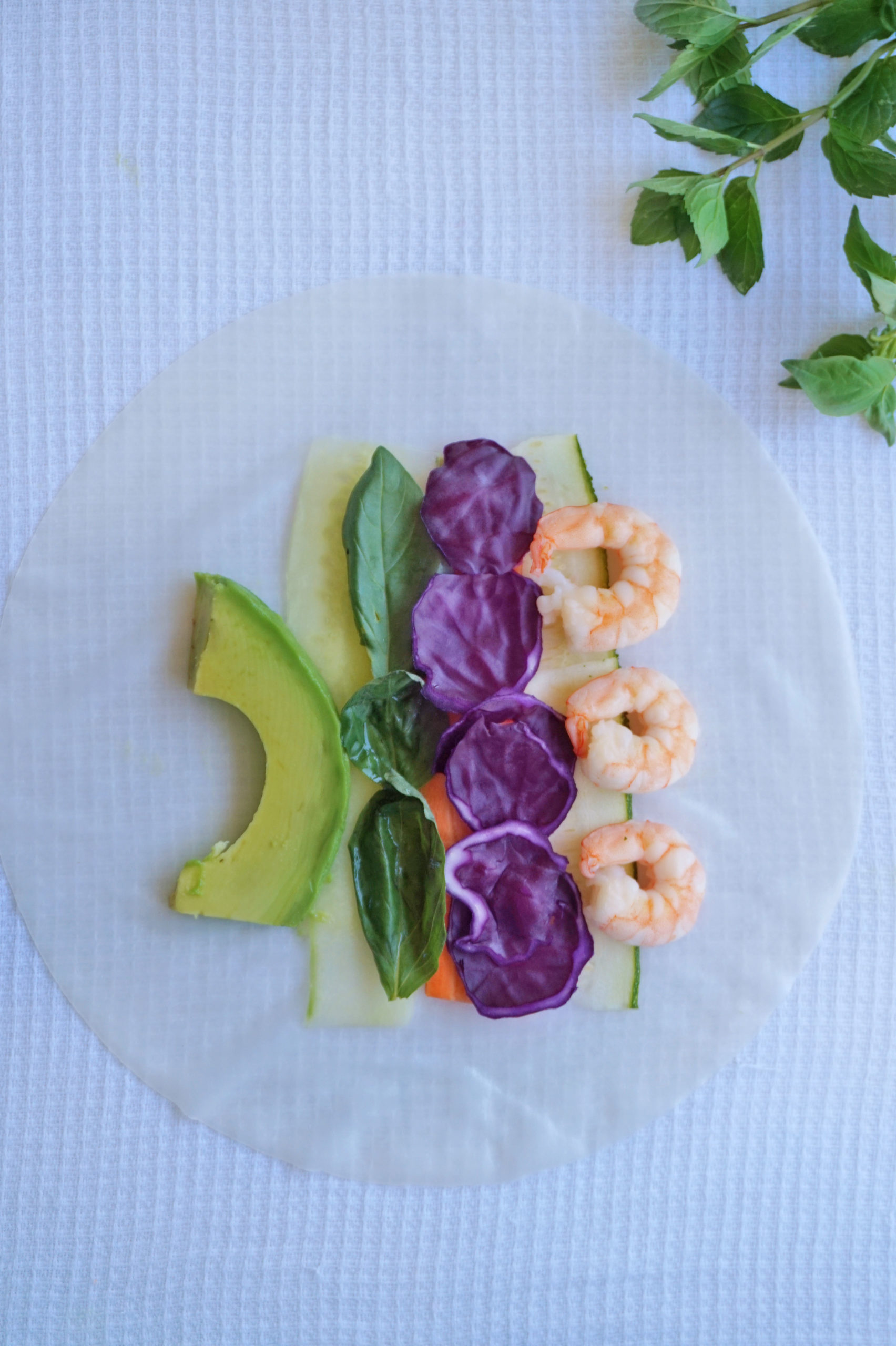 rouleaux d'été faits maison