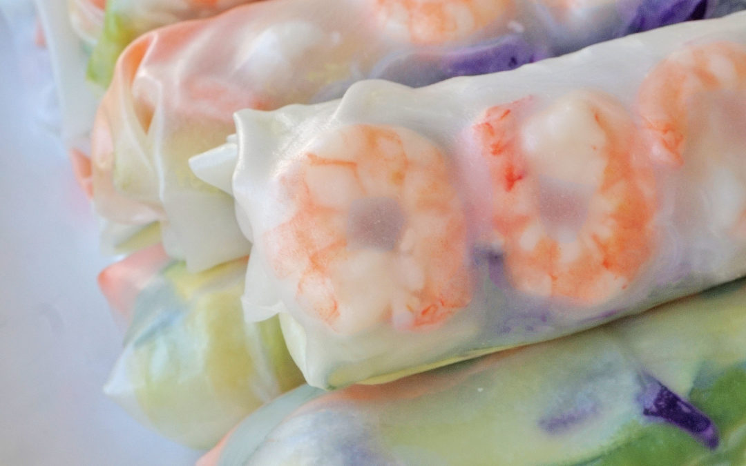 Homemade Shrimp Summer Rolls