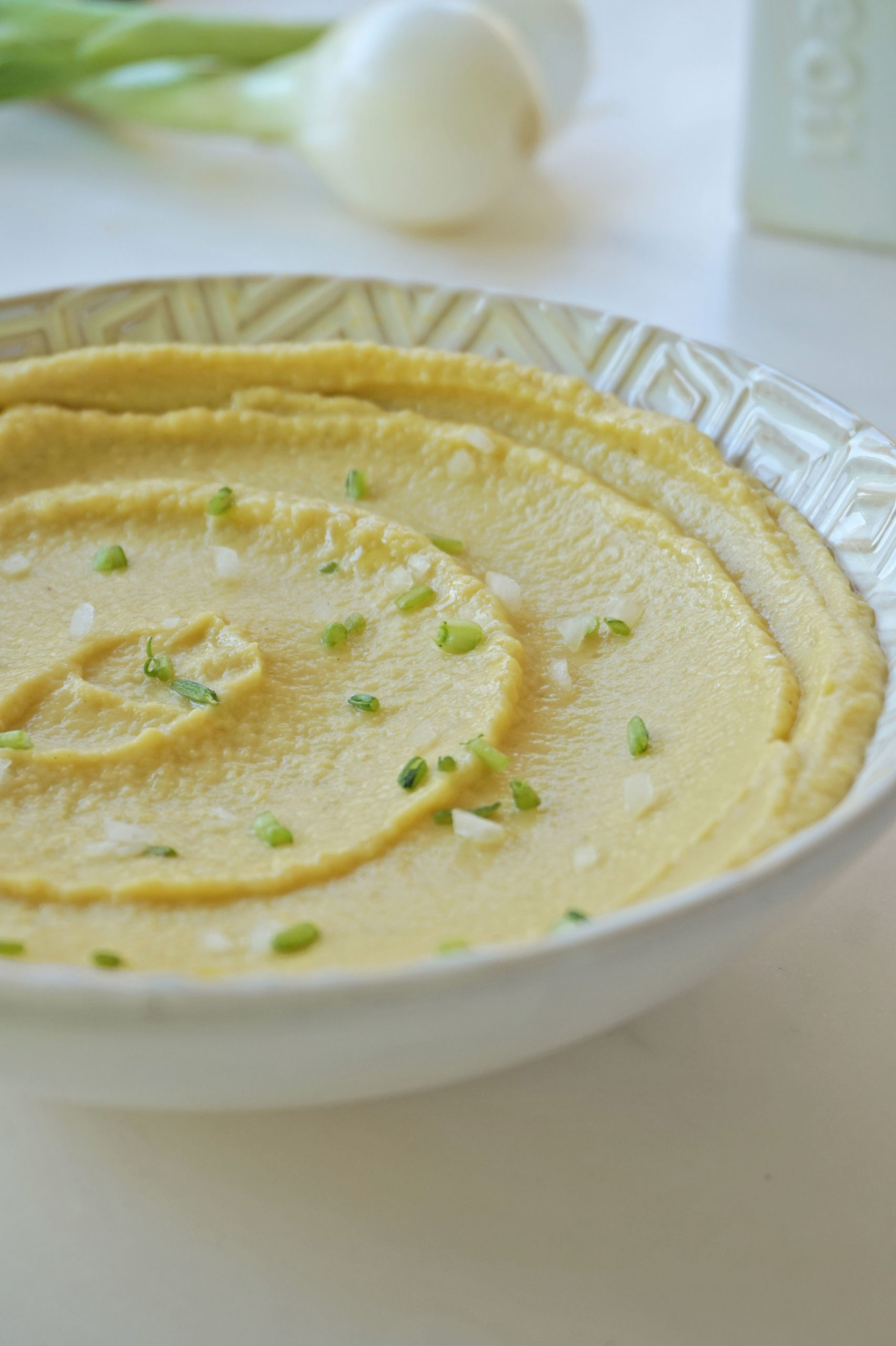 purée de chou-fleur végétalienne