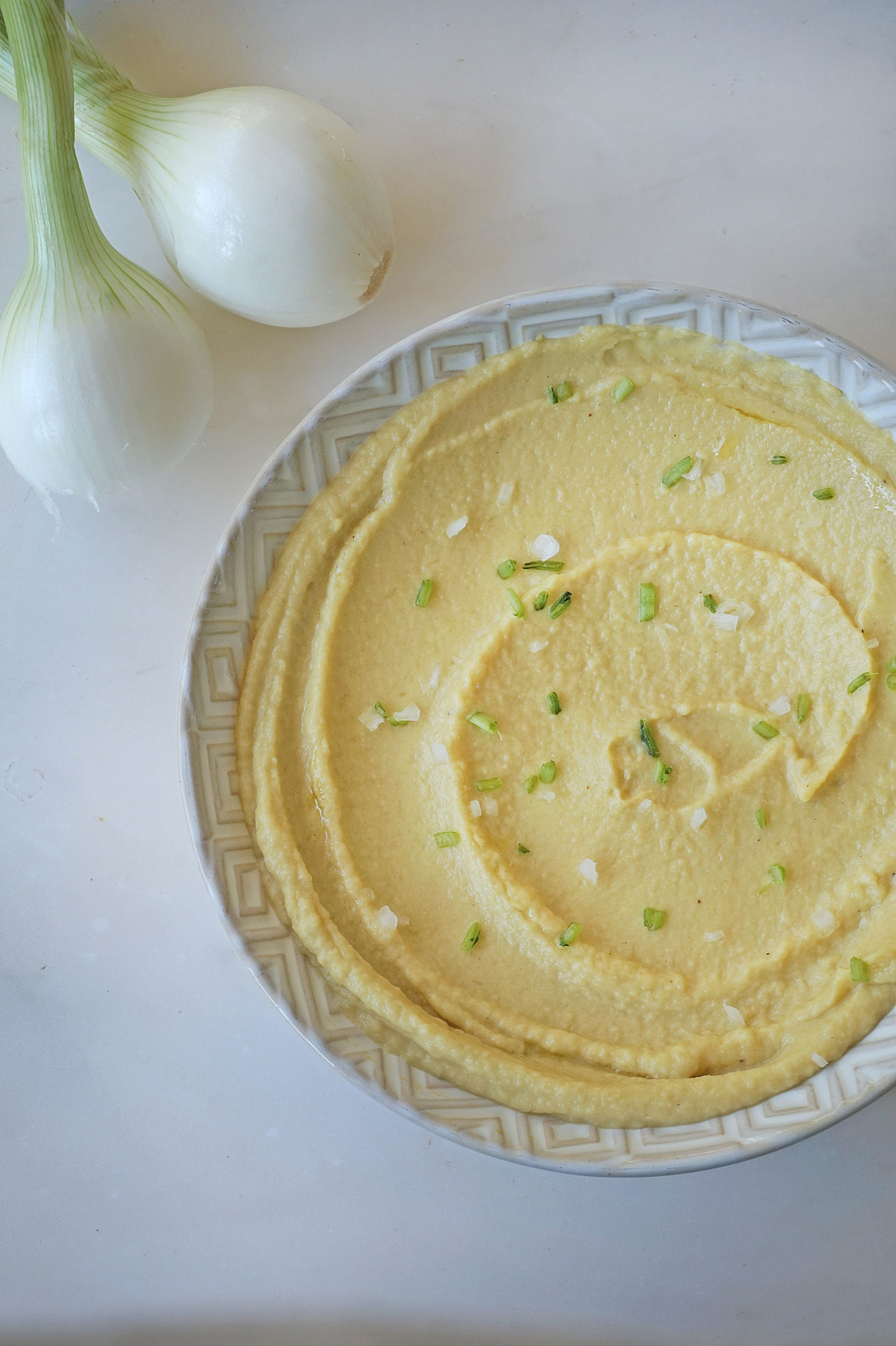 purée de chou-fleur végétalienne