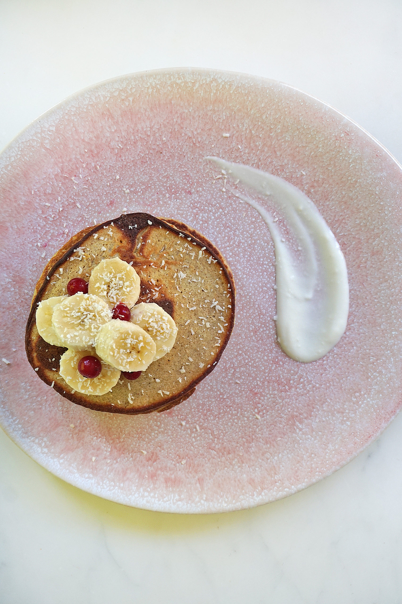 pancake banane et avoine