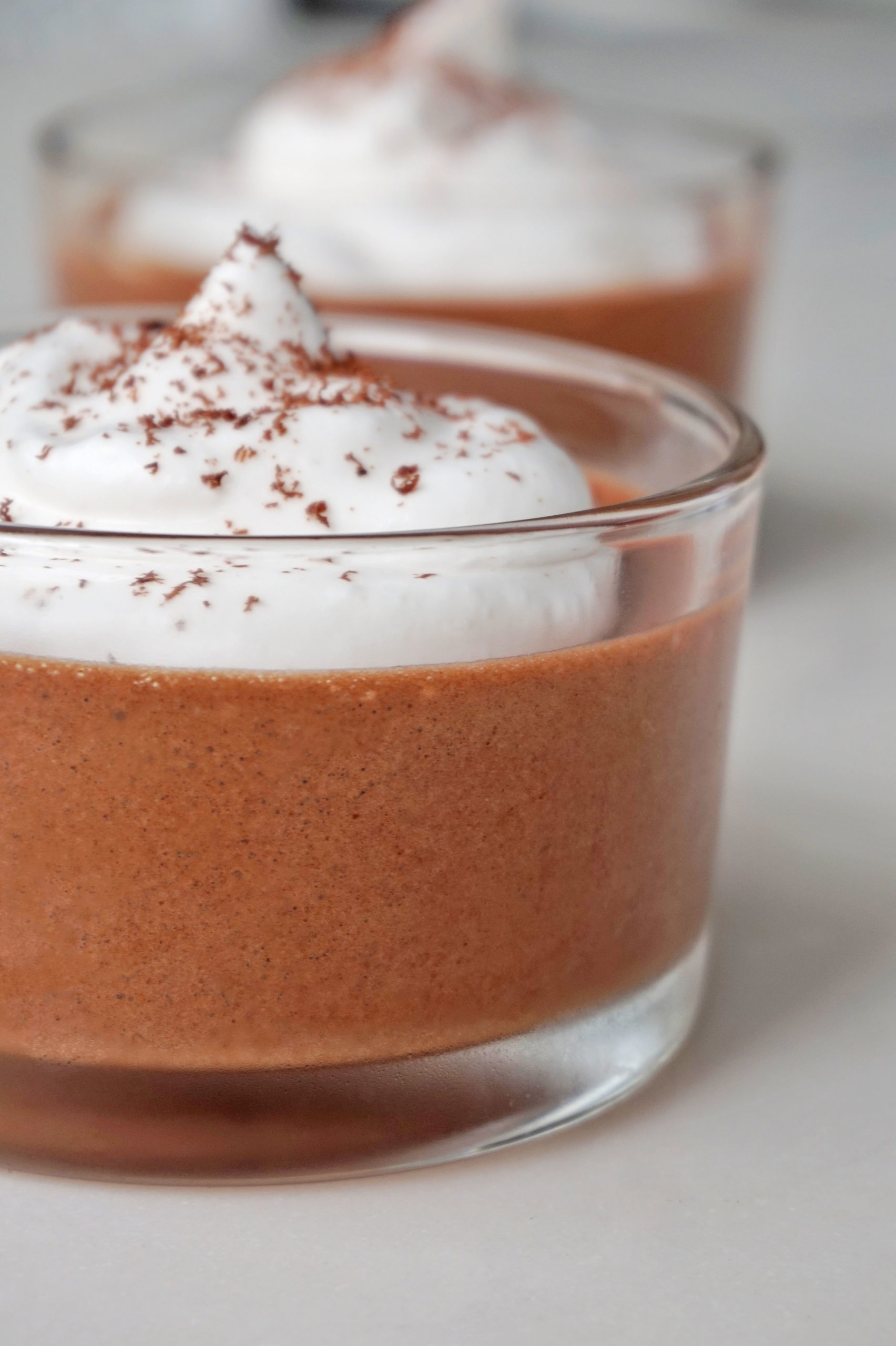 mousse au chocolat végan