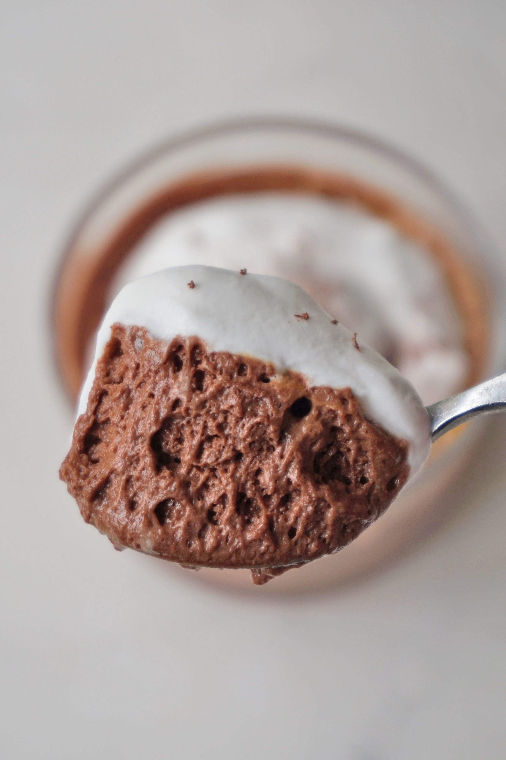 mousse au chocolat vegan