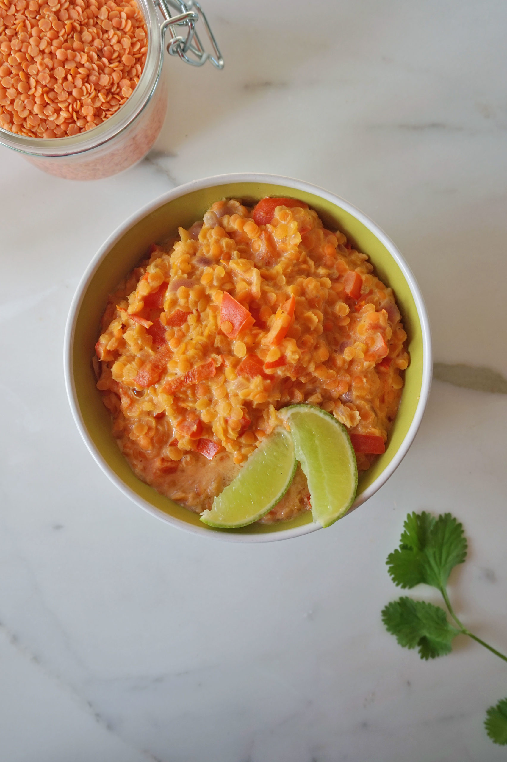 dahl lentilles corail