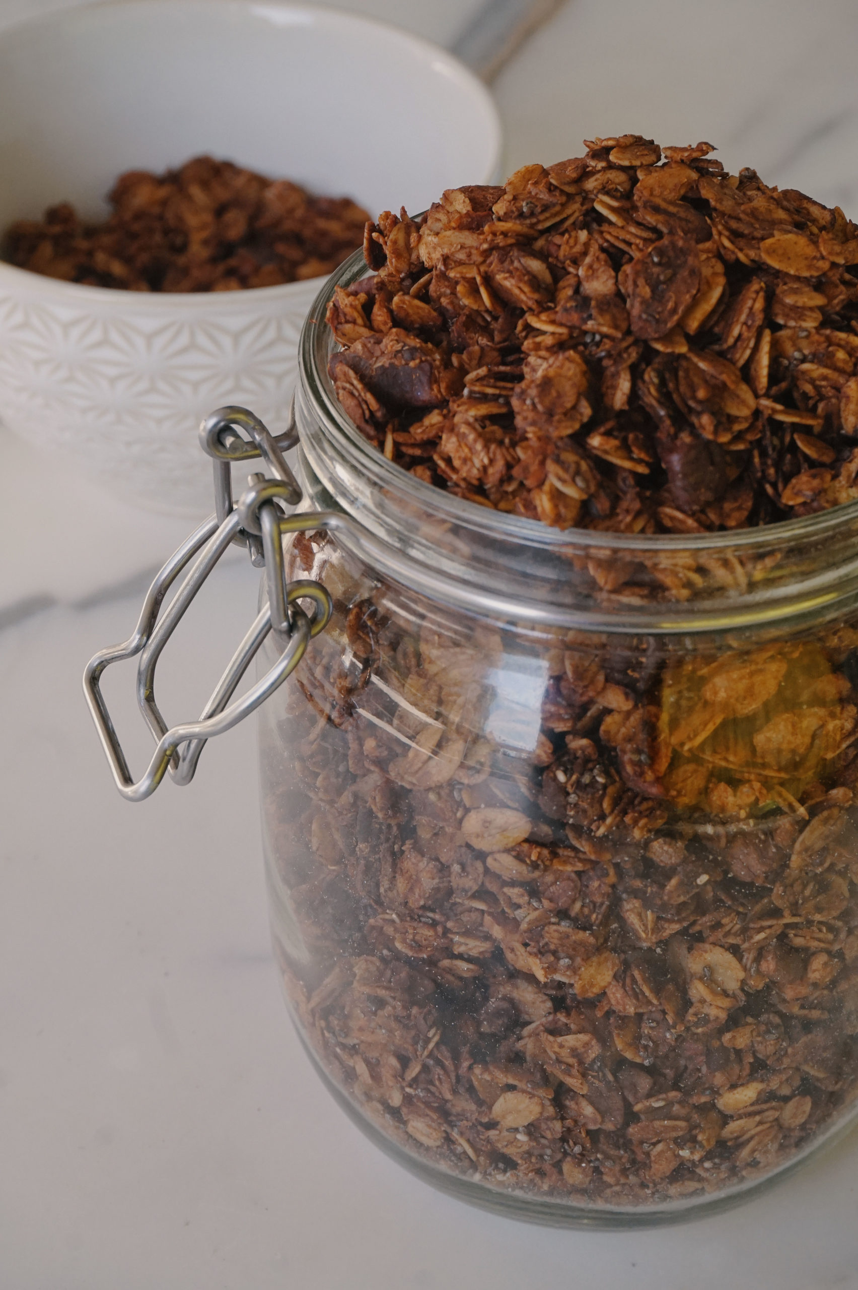 granola au chocolat