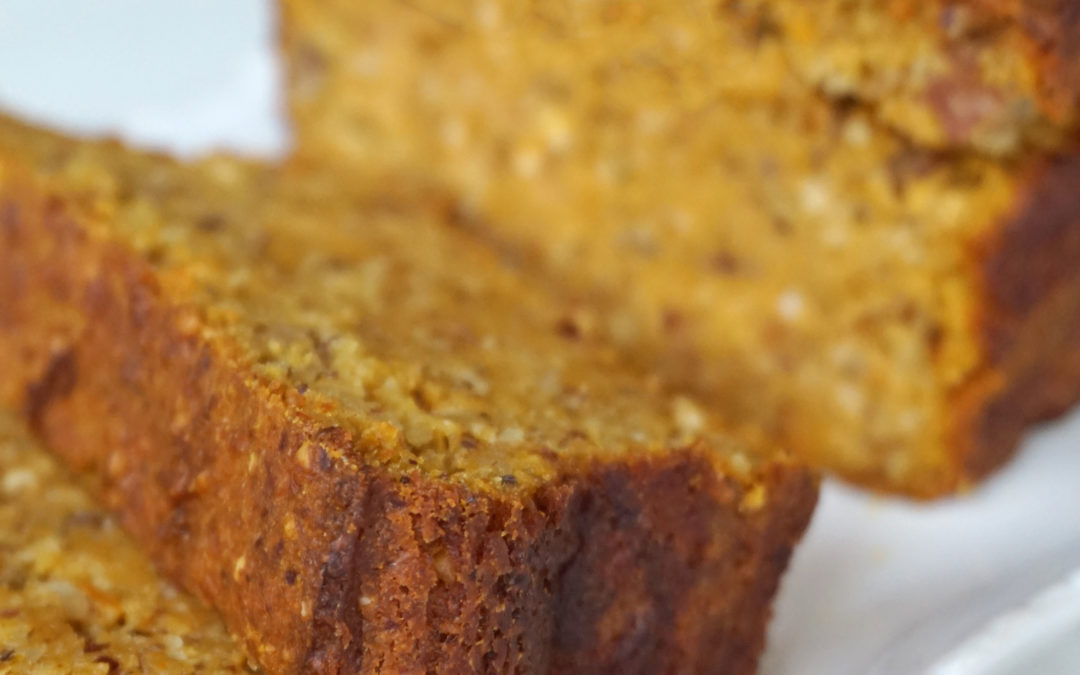 Cake with butternut squash & almonds (healthy and vegan)